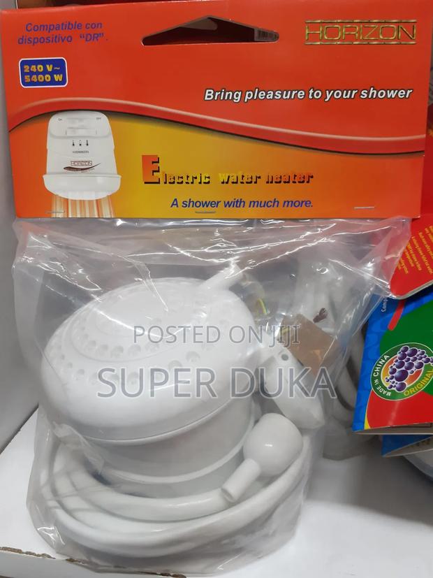 Horizon Shower Head.Quality Electric Water Heater. - main view