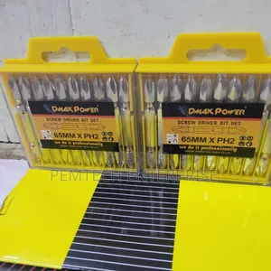 2 IN 1 65mm Screwdriver Star Bits Set
