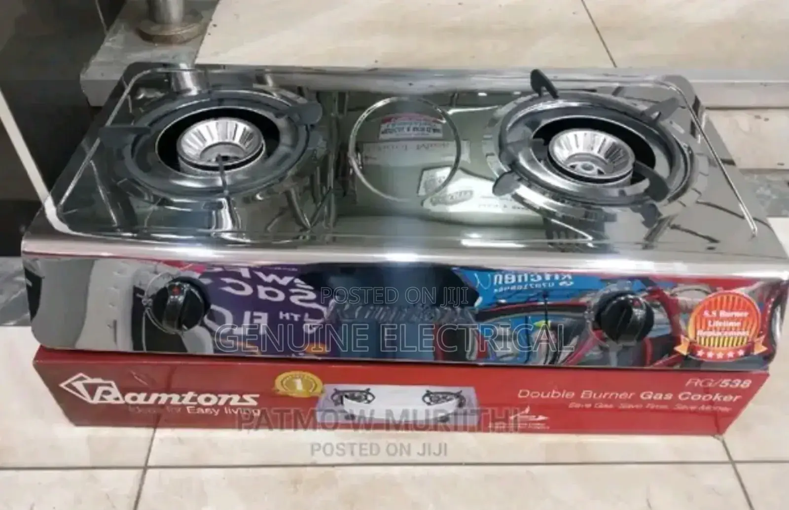 Ramton 2 Burner Cooker