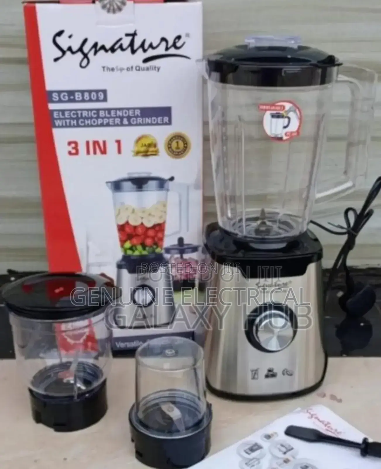 Signature 3 in 1 Blender