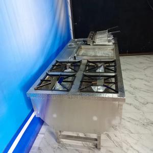 Combined Cooking Range 4 High Pressure Burners - thumbnail 2