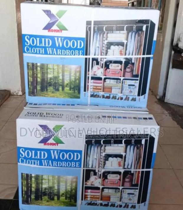 Wooden Wardobe 3 Column - main view