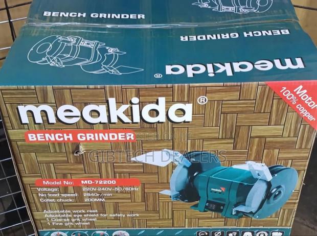 200mm Meakida Bench Grinder - main view