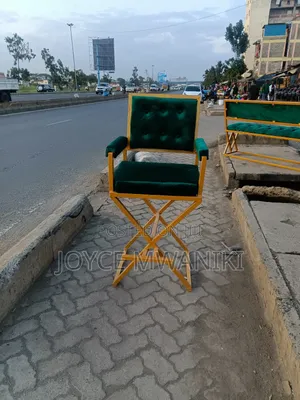 Makeup Chair, Green 