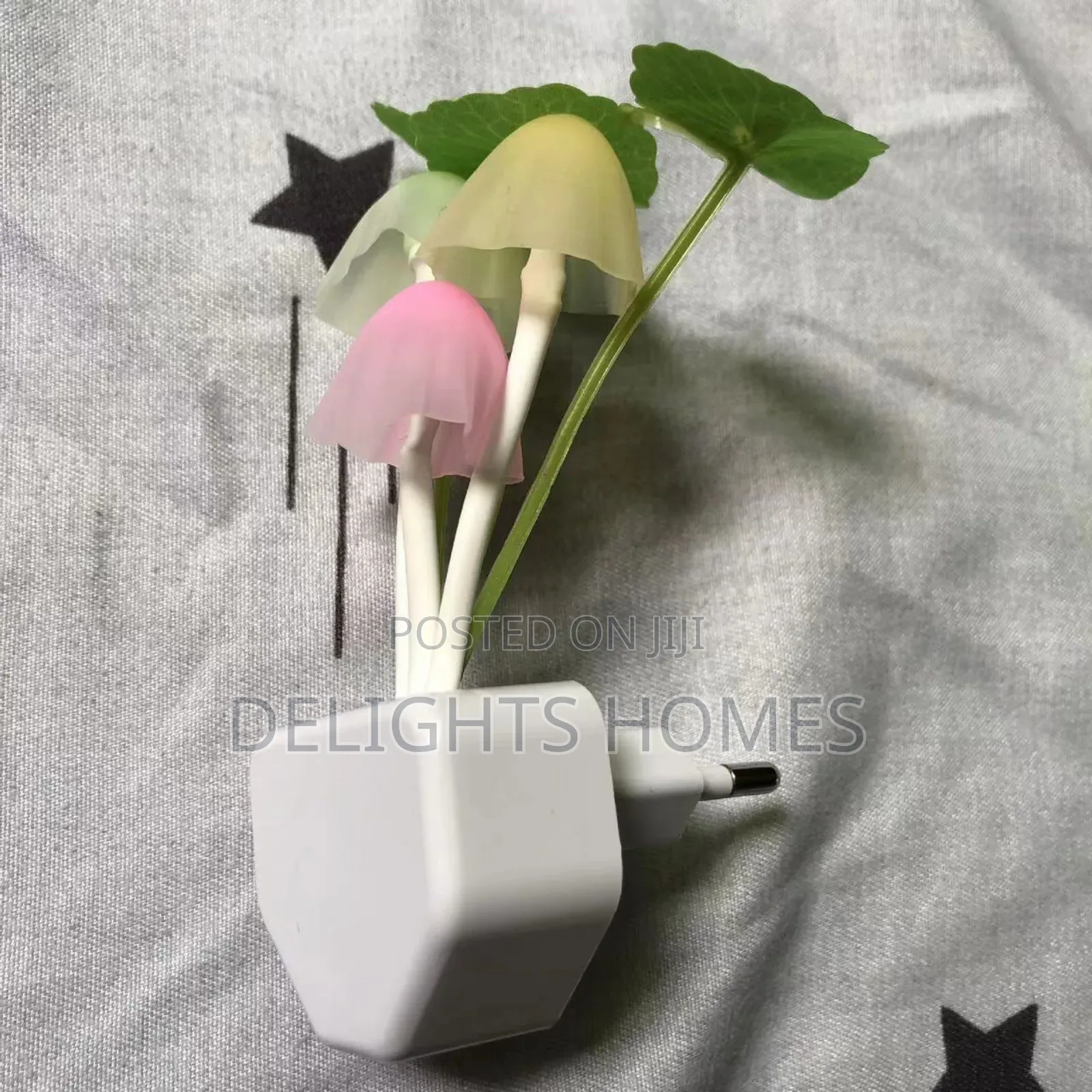 * Glow in the Dark Flower on the Wall Night Light Plug*