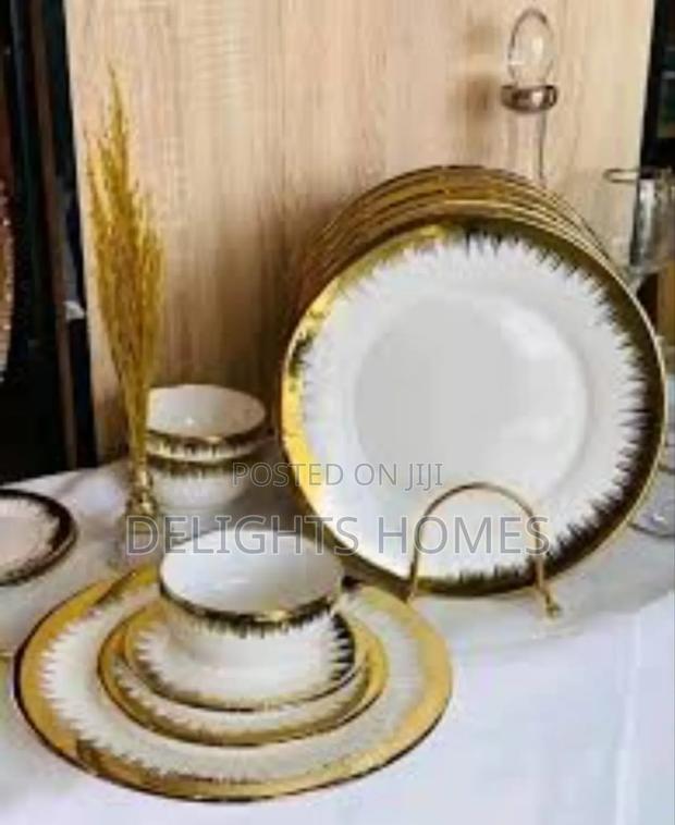24pc Cupless Porcelain Dinner - thumbnail 2