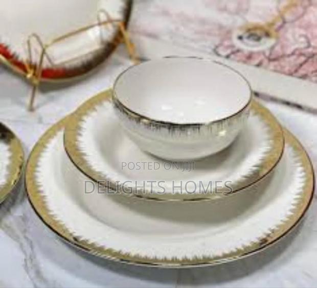 24pc Cupless Porcelain Dinner - thumbnail 3