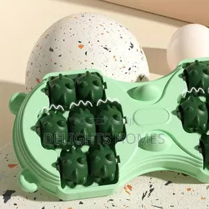 Manual Stepping 14 Roller Foot Massager