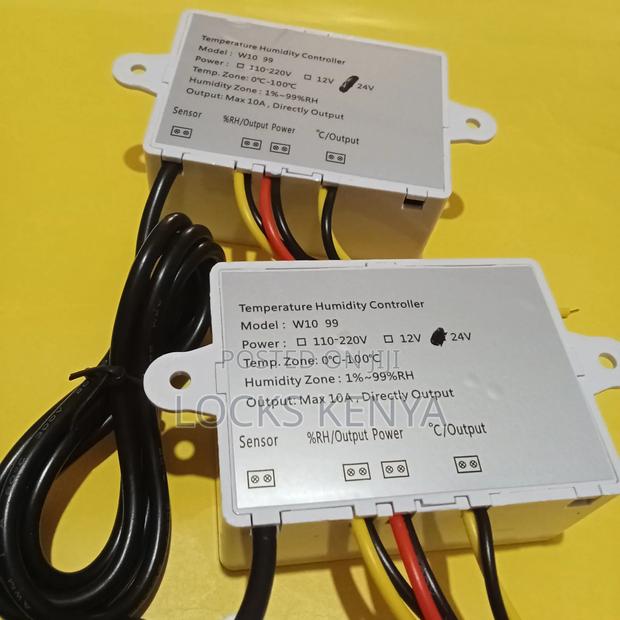 Temperature and Humidity Controller - main view