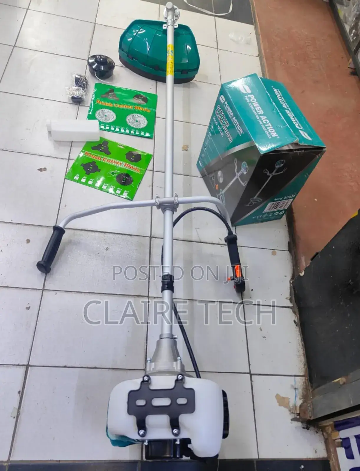 Power Action Gasoline Brush Cutter