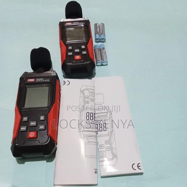 LCD Screen Sound Level Meter - main view
