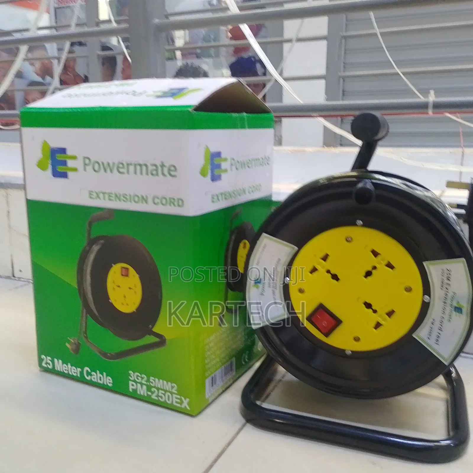 Powermate Extension Reel Reel 25m 2.5mm