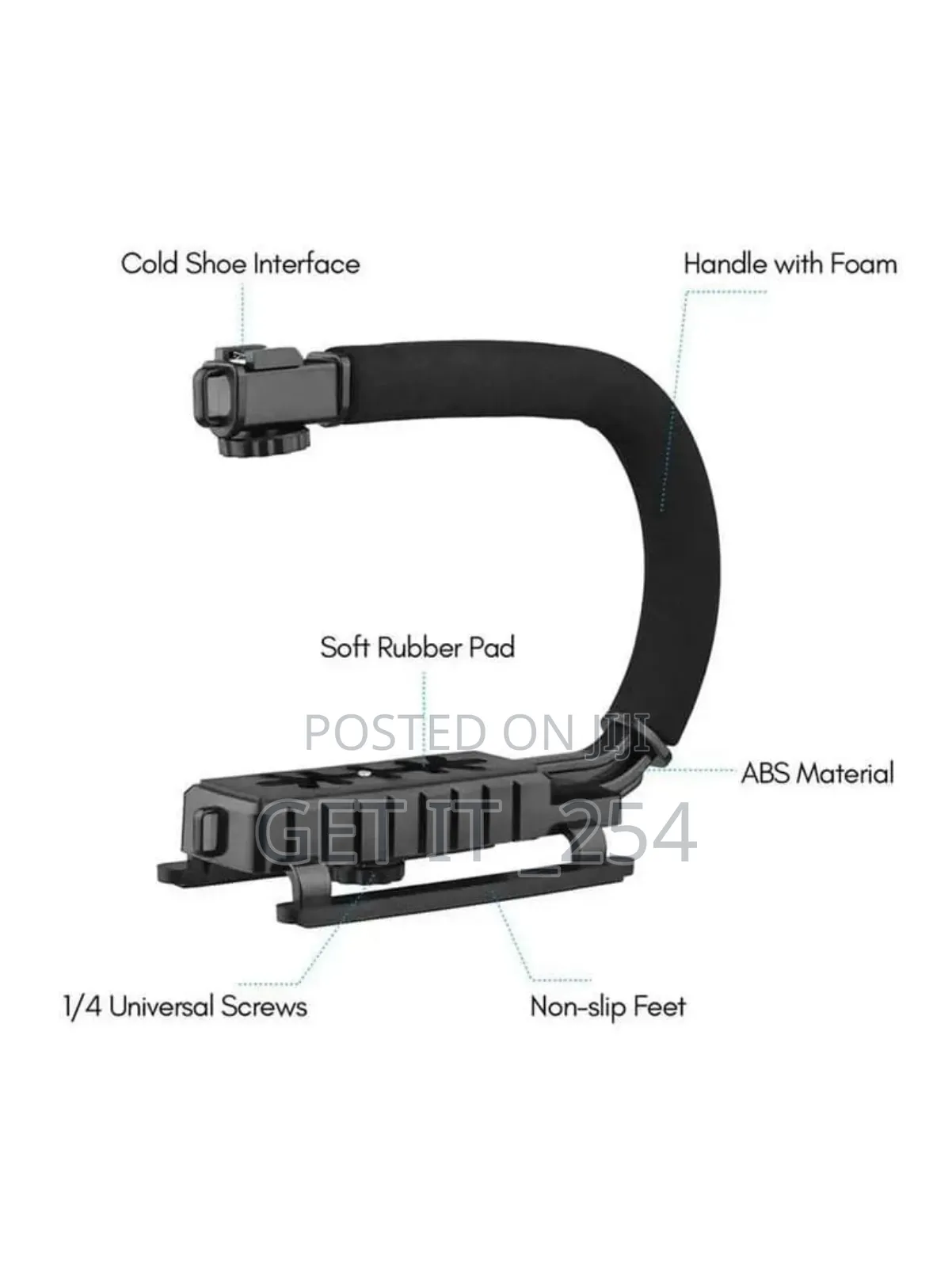 U Shaped Video Making Bracket Now Available in Black