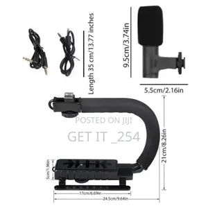 U Shaped Video Making Bracket Now Available in Black