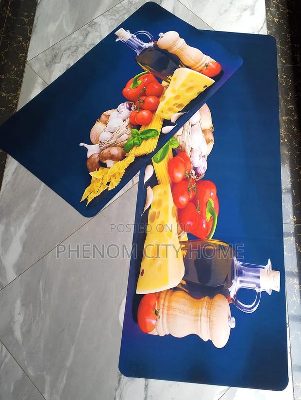 Checked Quality Design Kitchen Rug Set - thumbnail 2