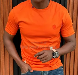 Grey/Orange T-Shirts