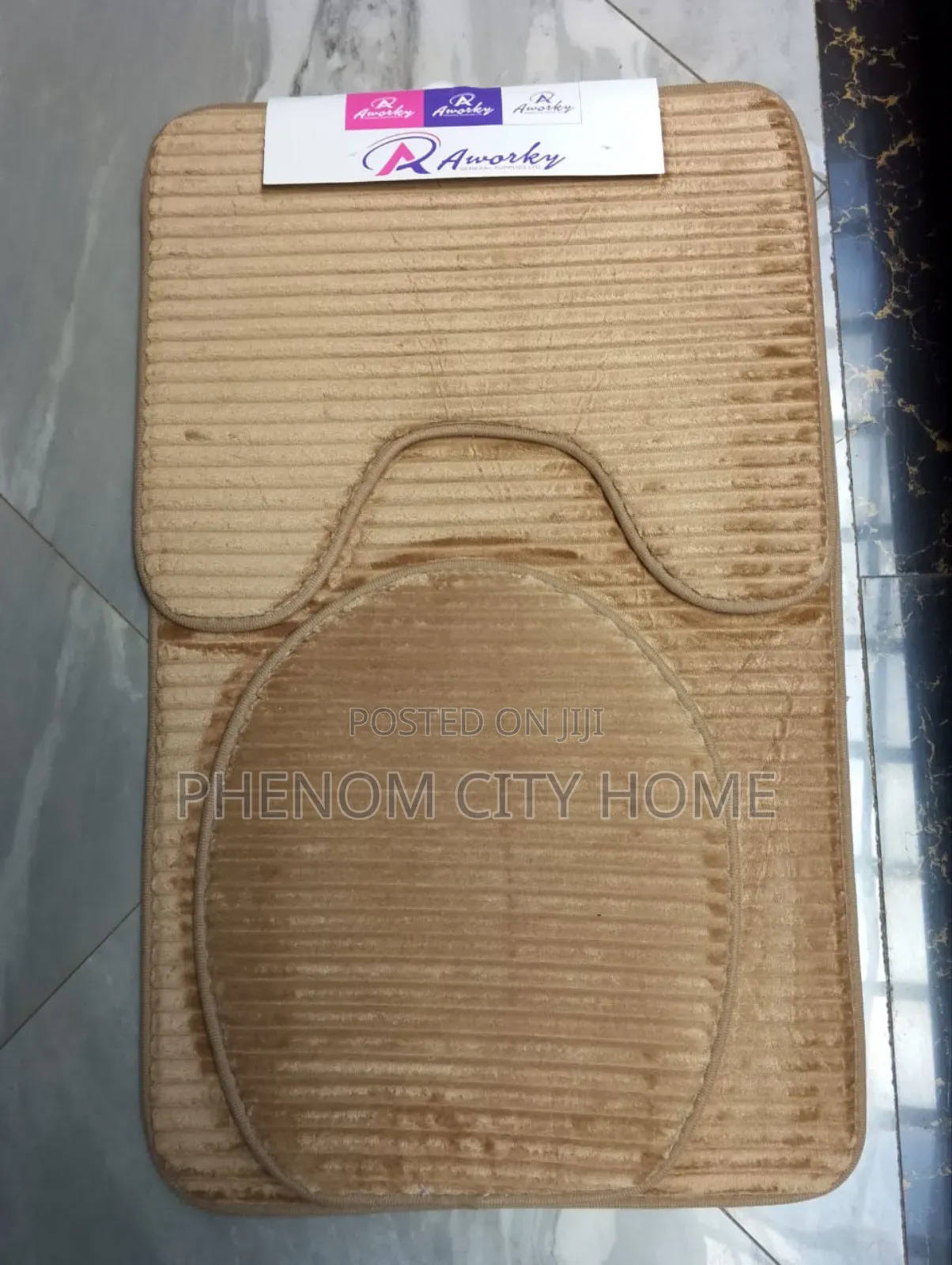 New in Stock 3pc Washroom Mats