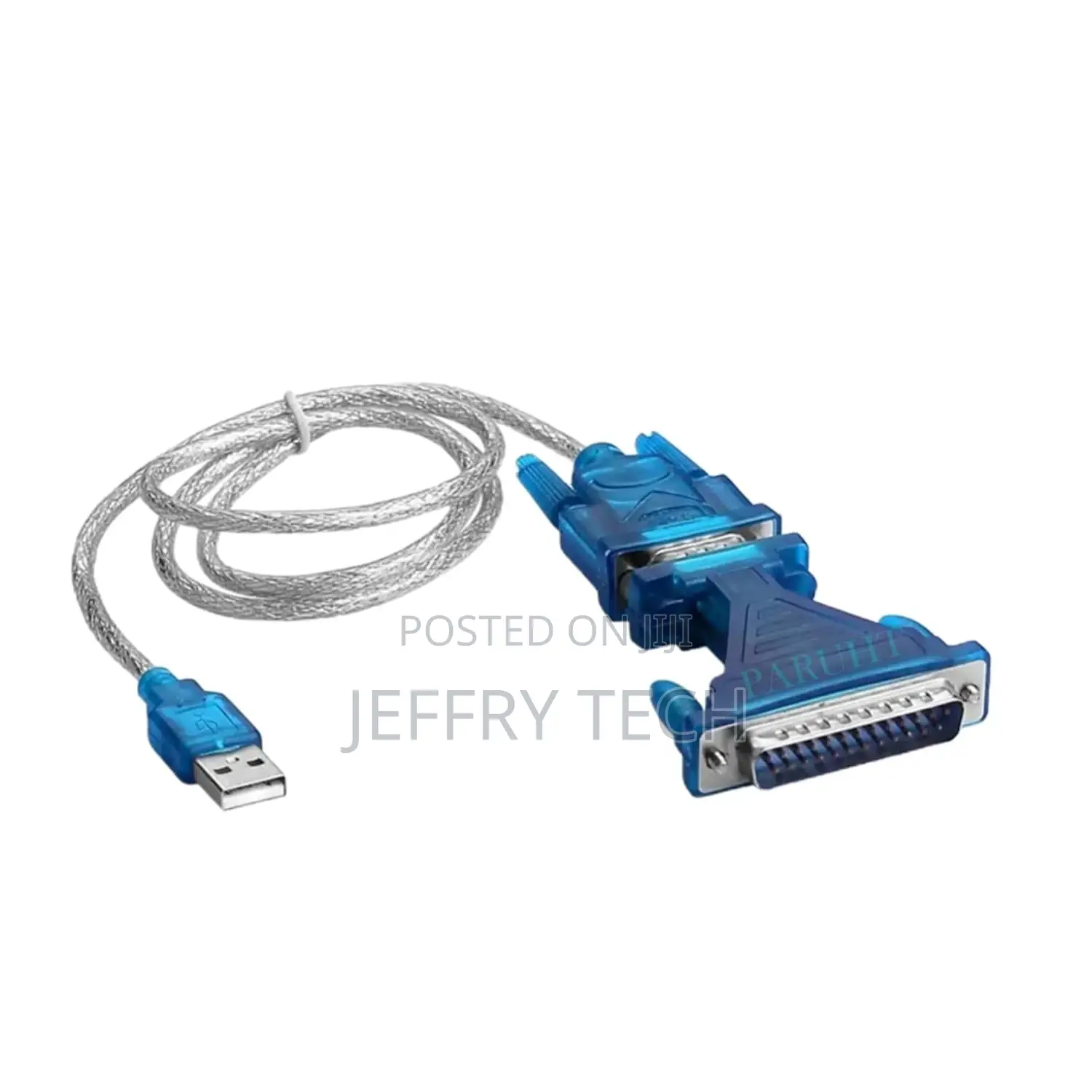 USB to RS-232, DB9 and DB25 Serial Adapter Cable With 9-Pin