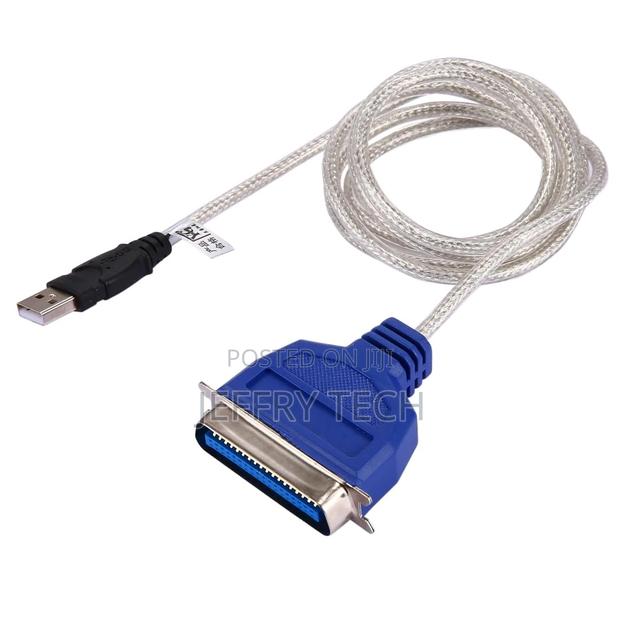 USB to 36-Pin IEEE1284 Parallel Printer Adapter Cable Compat - thumbnail 2