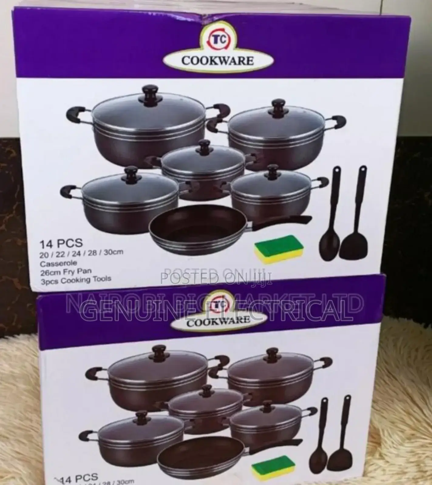 Tc Cookware Set 14pieces