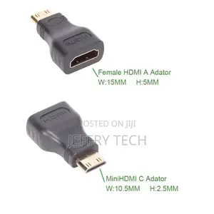 Mini HDMI Male to HDMI Female Adapter Converter