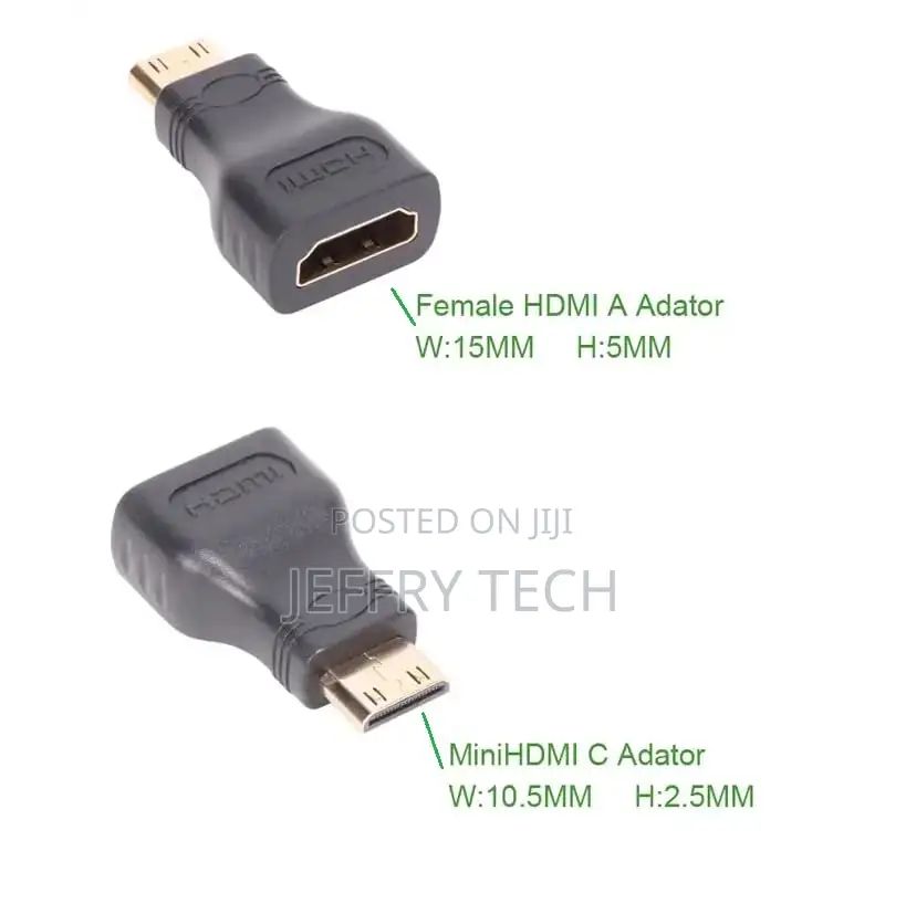 Mini HDMI Male to HDMI Female Adapter Converter