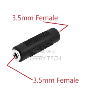 3.5mm Female to 3.5mm Female Stereo Audio Sound Converter