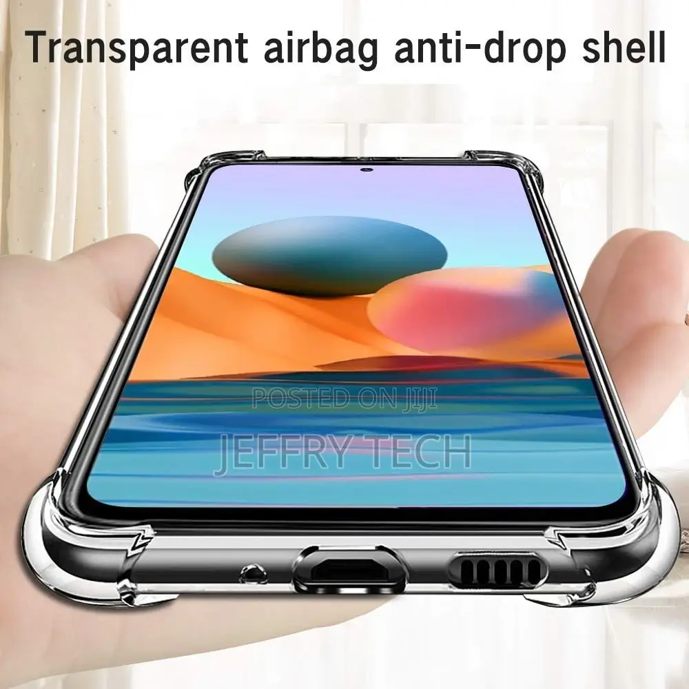 Soft Silicone for MI Redmi Note 10 Pro TPU Transparent Boom