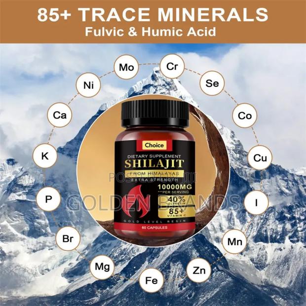 Original Shilajit Capsules 10000mg High Purity Mineral - thumbnail 2