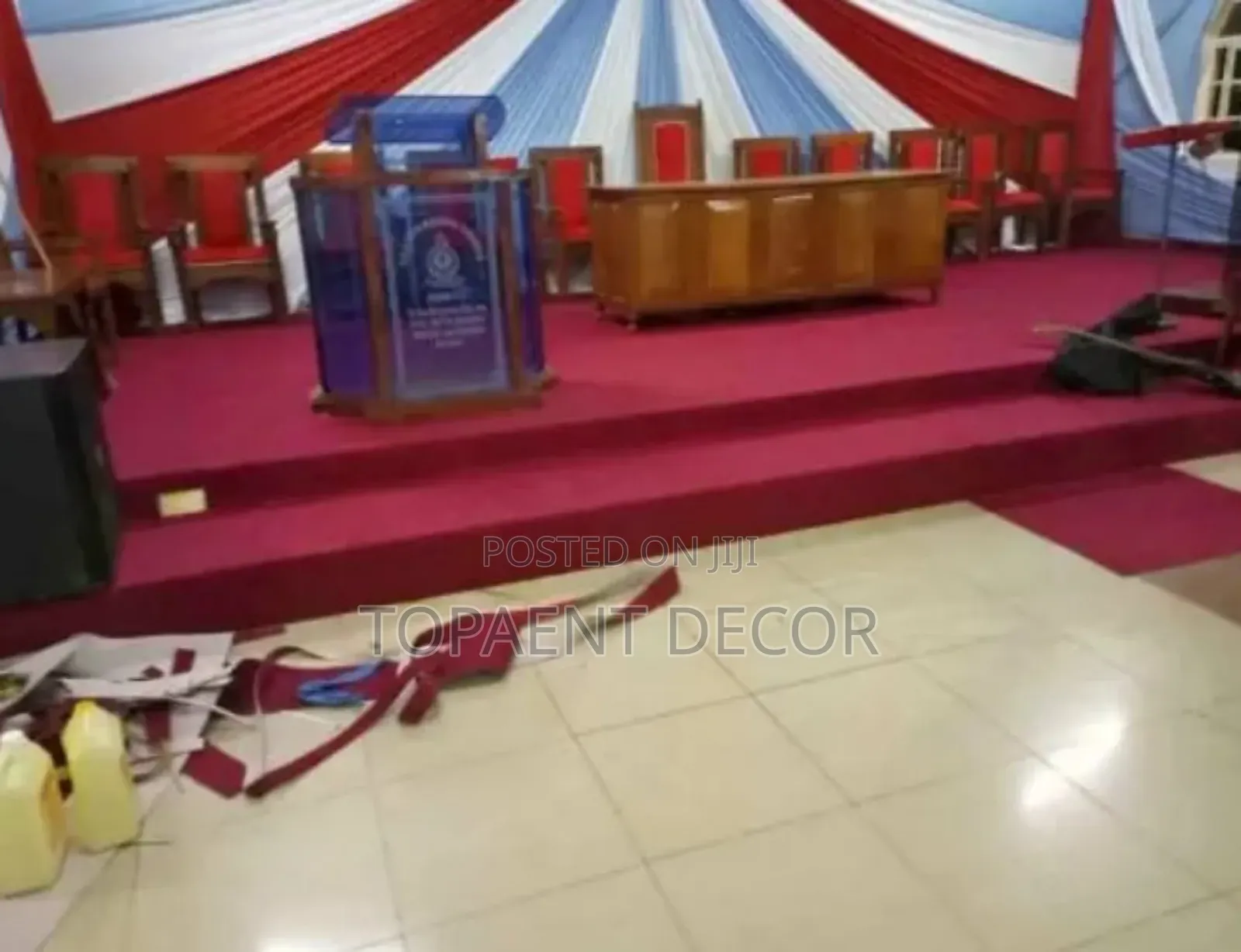 Holy Church Pulpit Wall to Wall Carpets