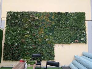 Flowered Artificial Wall Ascent Boxwood Hedge Panels - thumbnail 2