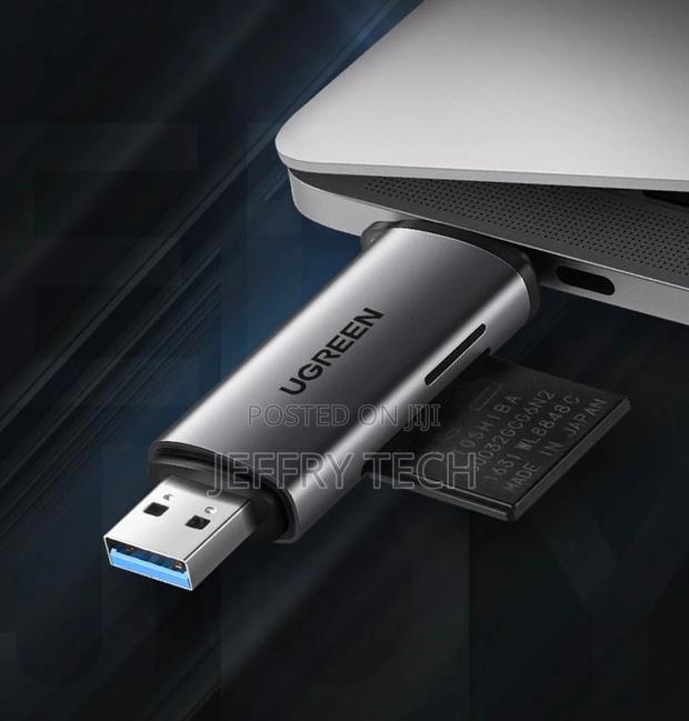 Ugreen CM185 Type-C USB 3.0 to TF SD OTG Memory Card Reader - thumbnail 3