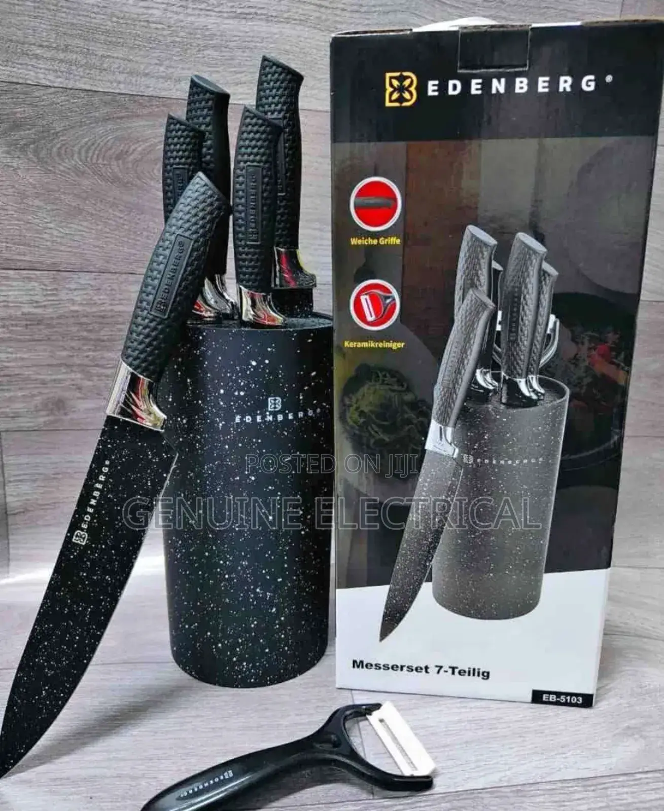 Brand New Eden Burg Knife Set