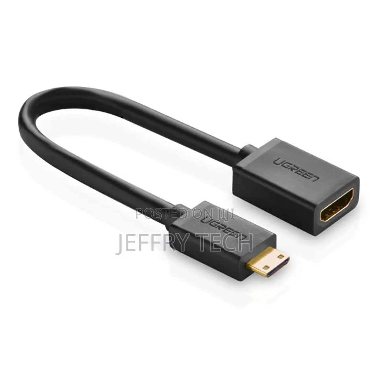 UGREEN Mini Male HDMI to Female HDMI Adapter Cable ( 22cm )