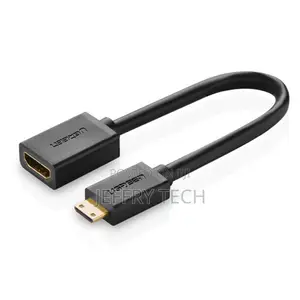 UGREEN Mini Male HDMI to Female HDMI Adapter Cable ( 22cm )