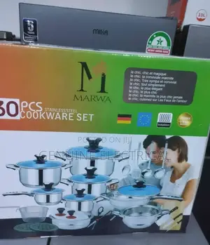 High Quality 30 Pieces Marwa Cookwares