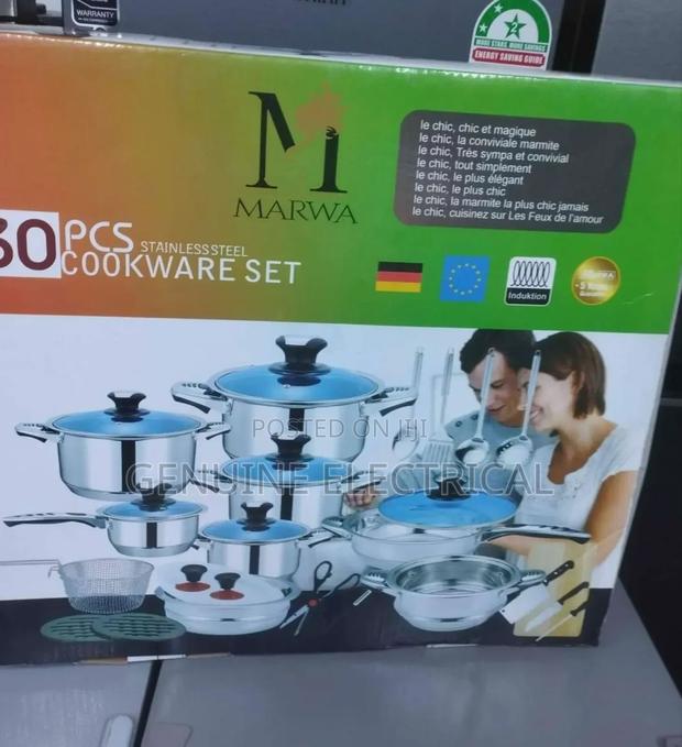 New Model 30 Pieces Marwa Cookwares