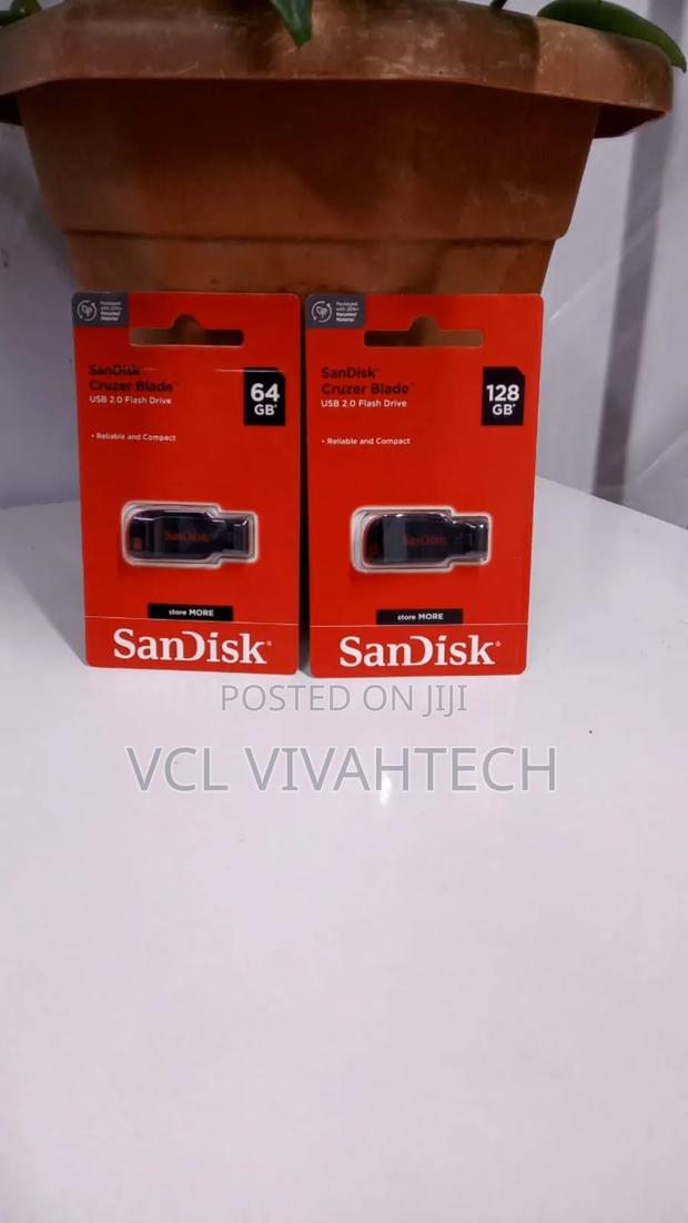 Sandisk Cruzer Blade Usb Flash Drive 128gb - main view