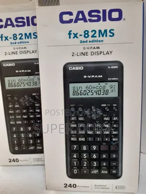 Calculator. Casio 2nd Edition Fx 82MS.