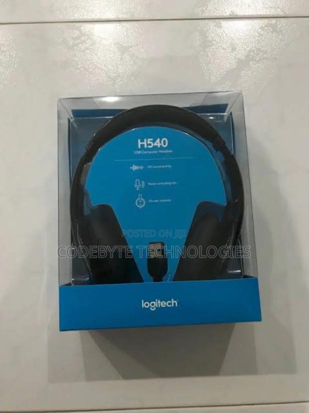 Logitech H540 USB Headset With Noise-Cancelling Mic - main view