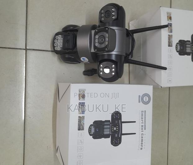 3 Lens 4G Simcard Dome Wireless PTZ Camera - main view