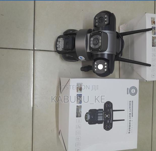 3 Lenses 4G Smart Wireless Simcard PTZ Camera Triple Lens - main view