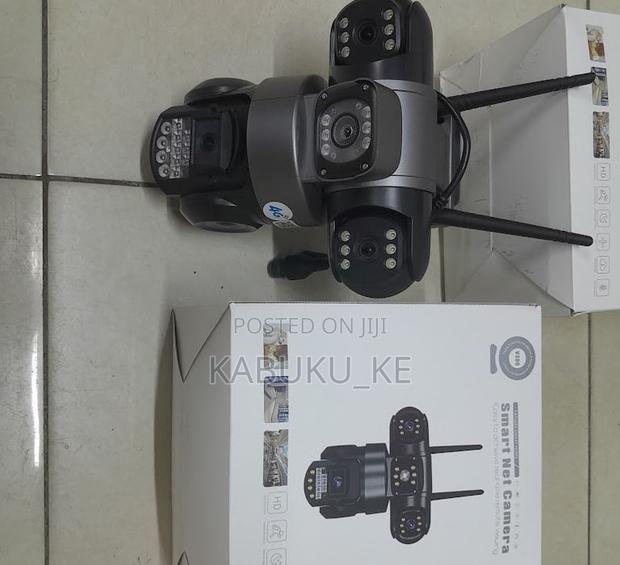 4G Wireless Camera With 3 Lens