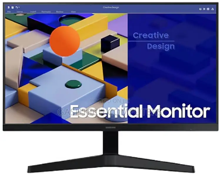Samsung Essential Monitor 27" FHD Monitor(Black Color)