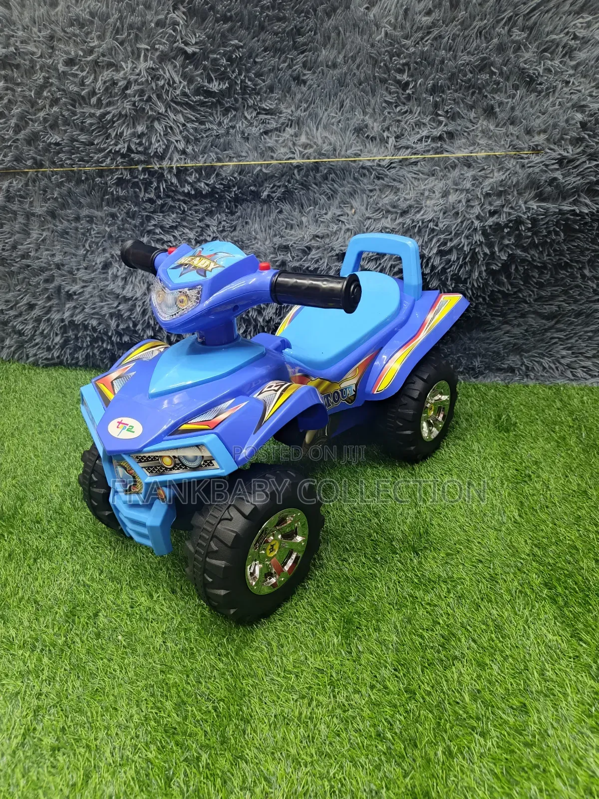 Toddler-Friendly Quad Ride-on Cruiser Bike
