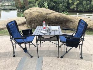 4pcs Quality Camping Seats, 1pc Table Set / Outdoor Activity - thumbnail 2