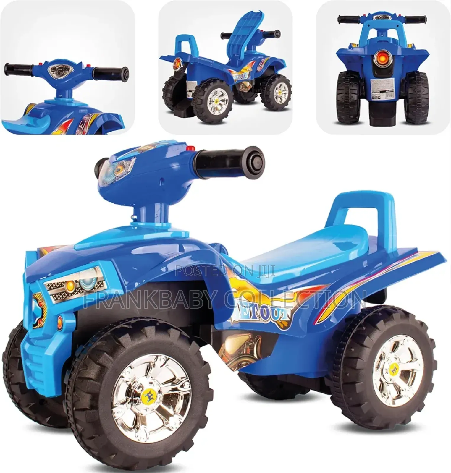 Push Ride Car for Toddlers - Quad Bike