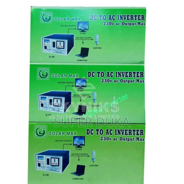 Solarmax 150w Dc to Ac Solar Inverter 150 Va - main view