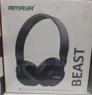 Amaya Wireless Stereo Beast Headphones.
