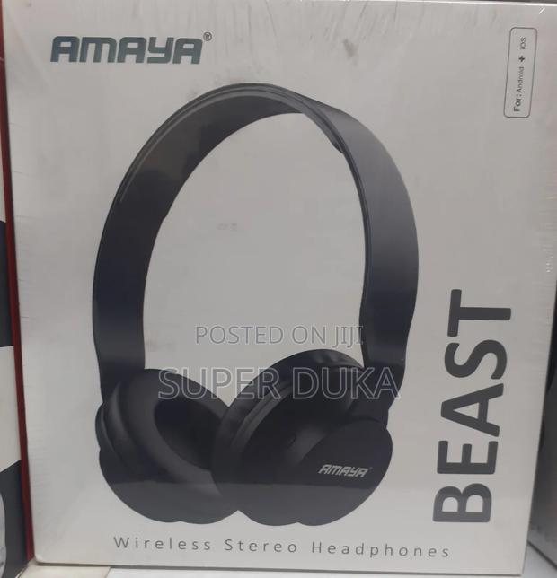 Amaya Wireless Stereo Beast Headphones.